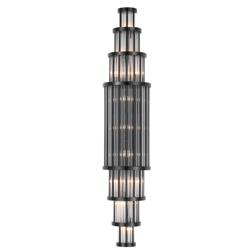 Waldorf Collection Wall Sconce in Polished Gunmetal by Avenue Lighting