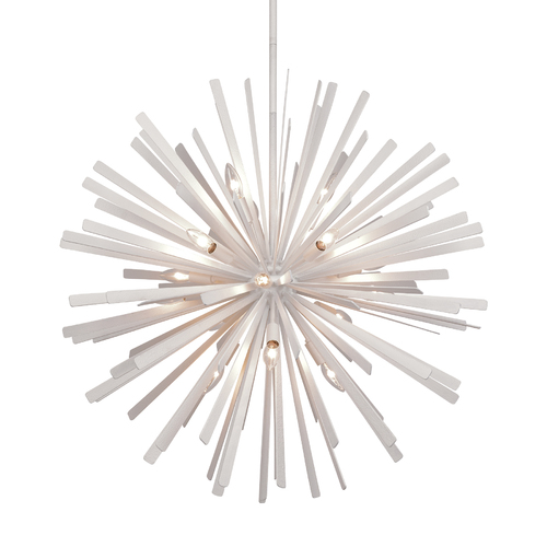 Metropolitan Lighting Confluence 16-Light Pendant in Piastra White by Metropolitan Lighting N1908-792