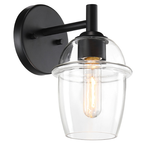 Designers Fountain Summer Jazz Matte Black Sconce
