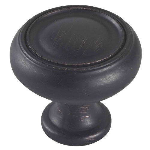 Seattle Hardware Co Oil Rubbed Bronze Cabinet Knob 1-1/4-inch HW21-K-ORB