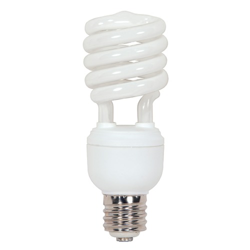 Satco Lighting 40W T4 Hi-Pro Spiral Fluorescent E26 Base 5000K Bulb by Satco Lighting S7429
