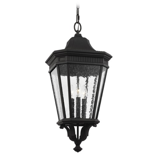 Generation Lighting Cotswold Lane Black Outdoor Hanging Light by Generation Lighting OL5432BK