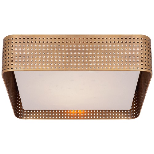 Kelly Wearstler Precision Flush Mount in Brass by Visual Comfort Signature