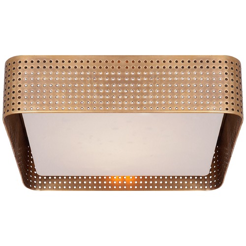 Visual Comfort Signature Collection Kelly Wearstler Precision Flush Mount in Brass by Visual Comfort Signature KW4061ABCDG