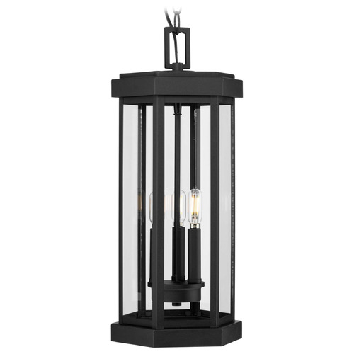 Progress Lighting Ridge 1-Light Textured Black Outdoor Wall Lantern