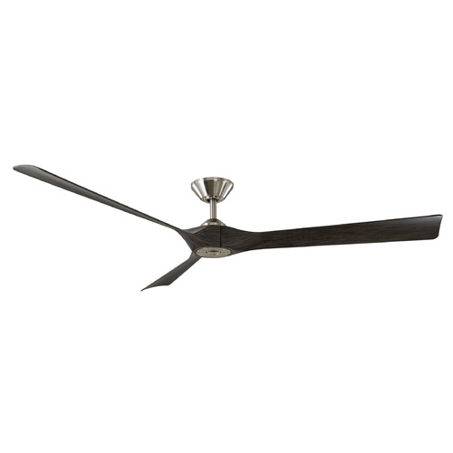 Modern Forms by WAC Lighting Torque 70-Inch Smart Fan in Nickel & Ebony by Modern Forms FR-W2204-70-BN/EB