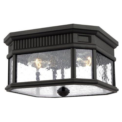 Generation Lighting Cotswold Lane Black Flush Mount by Generation Lighting OL5433BK