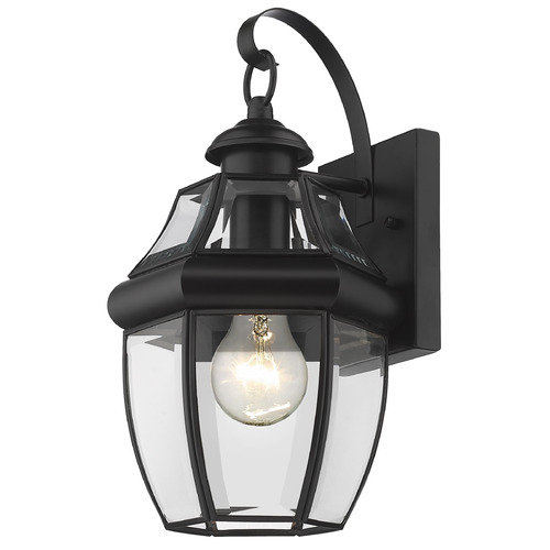 Westover Black Outdoor Wall Light by Z-Lite