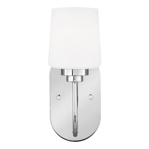Windom Chrome Sconce by Generation Lighting