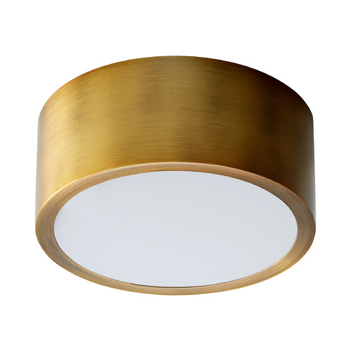 Peepers 5-Inch Ceiling Mount in Aged Brass by Oxygen Lighting