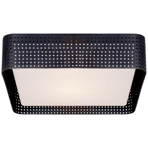 Kelly Wearstler Precision Flush Mount in Bronze by Visual Comfort Signature