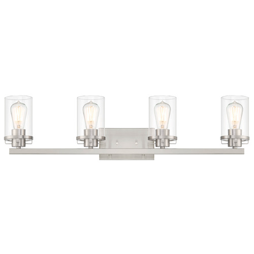 Designers Fountain Jedrek Brushed Nickel Bathroom Light