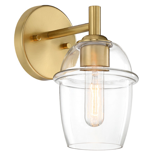 Designers Fountain Summer Jazz Brushed Gold Sconce