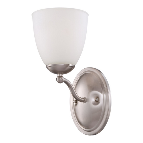 Sconce Wall Light in Brushed Nickel by Nuvo Lighting