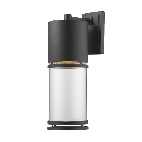 Luminata Black LED Outdoor Wall Light by Z-Lite