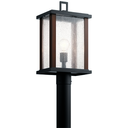 Marimount 18.25-Inch Black Post Light by Kichler Lighting