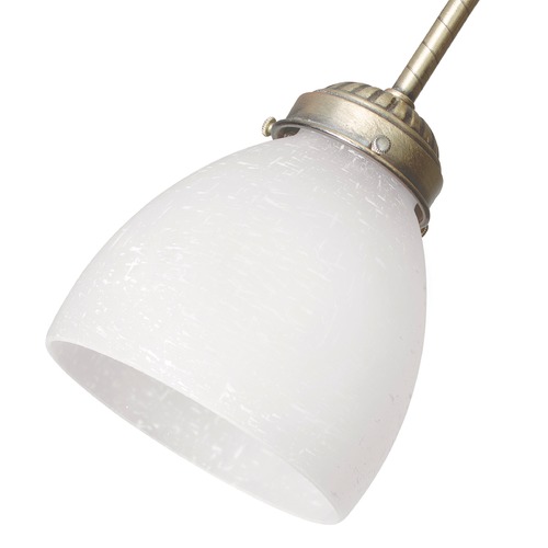 4-Pack White Linen Fan Glass Shades for Fan Fitter by Hunter Fan