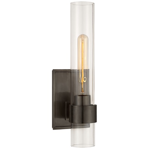 Visual Comfort Signature Collection Ian K. Fowler Presidio Petite Sconce in Bronze by Visual Comfort Signature S2165BZCG