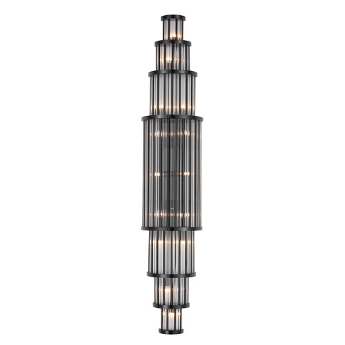 Avenue Lighting Waldorf Collection Wall Sconce in Polished Gunmetal by Avenue Lighting HF1923-GM
