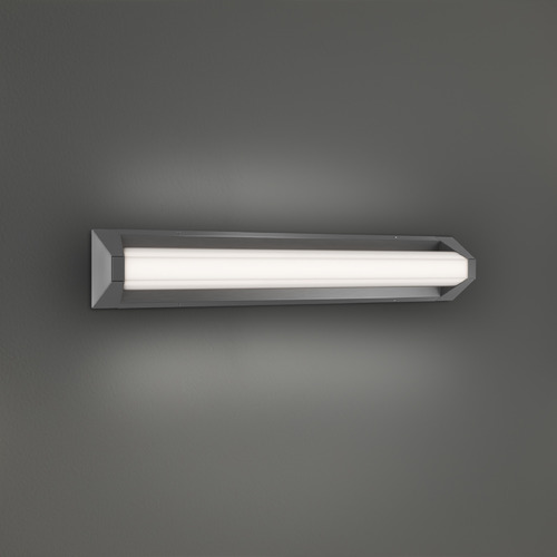 Modern Forms Swale Brushed Nickel LED Vertical Bathroom Light