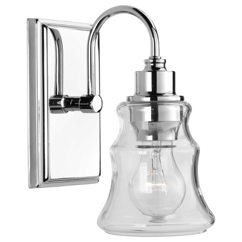 Progress Lighting Progress Lighting Litchfield Polished Chrome Sconce P300137-015