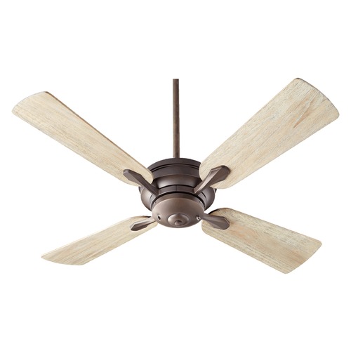 Quorum Lighting Valor Oiled Bronze Ceiling Fan Without Light by Quorum Lighting 81524-8641