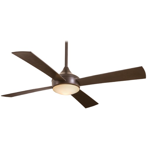 Minka Aire Aluma Wet 52-Inch LED Outdoor Fan in Oil Rubbed Bronze by Minka Aire F523L-ORB