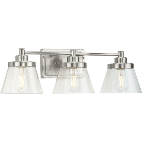 Hinton 24.50-Inch Bath Light in Brushed Nickel by Progress Lighting