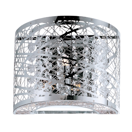 Inca Wall Sconce in Polished Chrome by ET2 Lighting