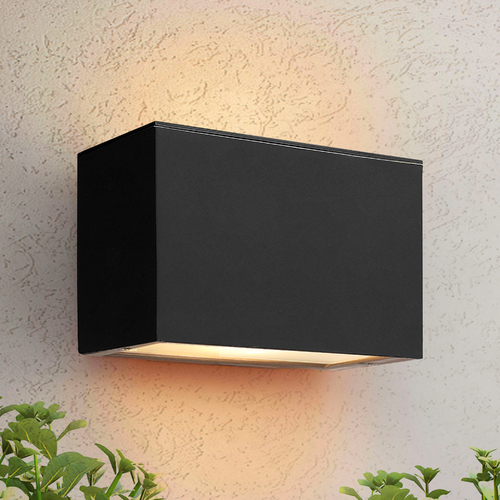 Hinkley Atlantis Down Light LED Outdoor Wall Light in Black by Hinkley Lighting 1646SK-LED