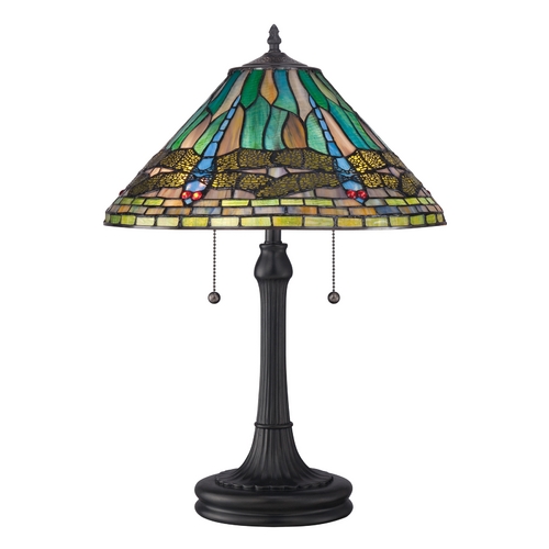 Quoizel Lighting King Table Lamp in Vintage Bronze by Quoizel Lighting TF1508TVB