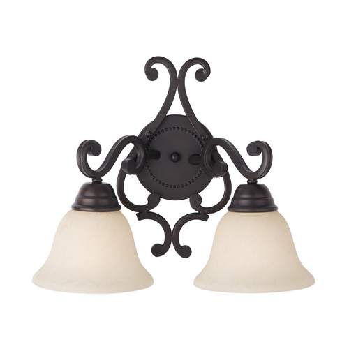 Maxim Lighting Manor Oil Rubbed Bronze Sconce by Maxim Lighting 12212FIOI