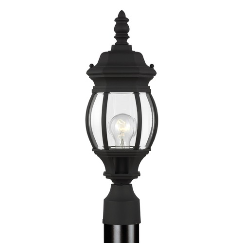 Wynfield Black Post Light by Generation Lighting
