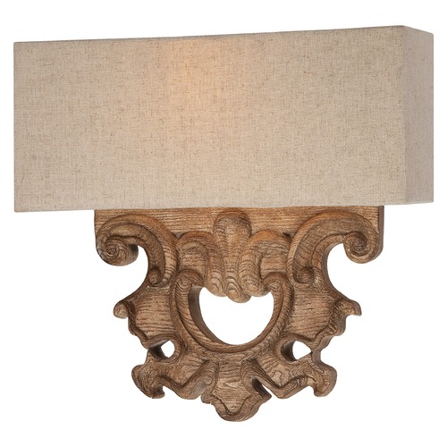 Minka Lavery Abbott Place Classic Oak Patina Sconce by Minka Lavery 5200-290