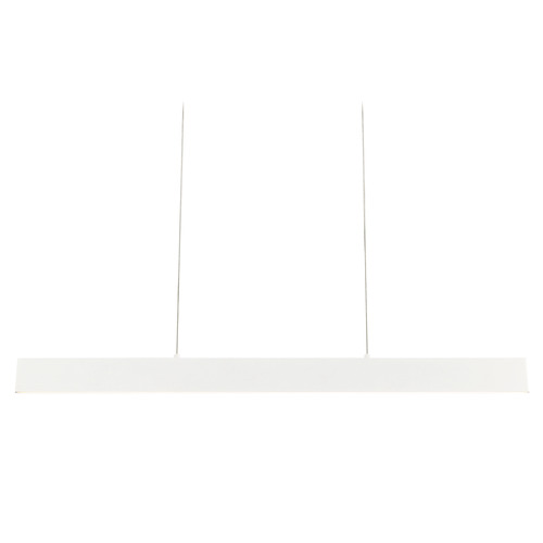 Eurofase Lighting Rogers 46-Inch Linear LED Pendant in White by Eurofase Lighting 31447-010