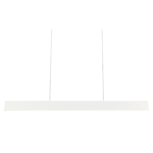 Rogers 46-Inch Linear LED Pendant in White by Eurofase Lighting
