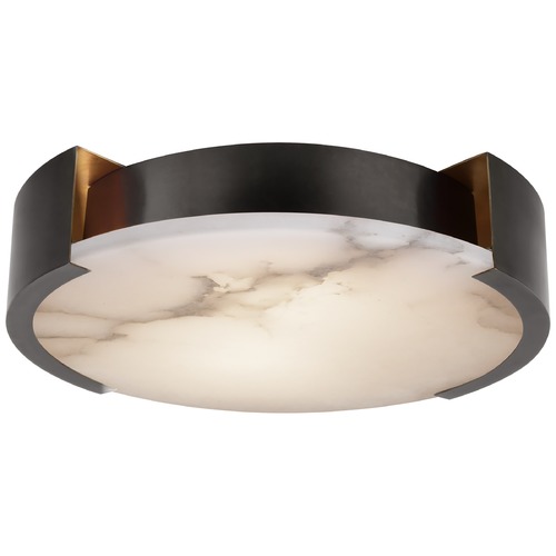 Kelly Wearstler Melange XL Flush Mount in Bronze by Visual Comfort Signature