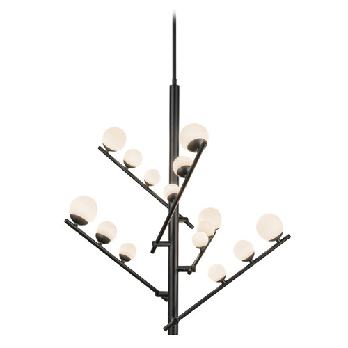 Kuzco Lighting Kuzco Lighting Juniper Black LED Chandelier CH55530-BK/OP