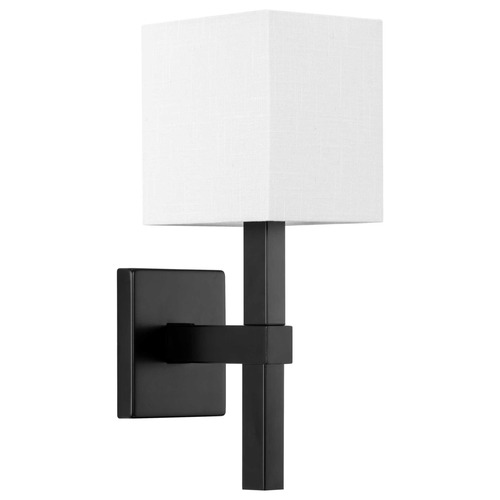 Progress Lighting Metro Matte Black Sconce