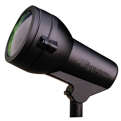 Adjustable 120V Landscape Accent Light in Textured Black by Kichler Lighting