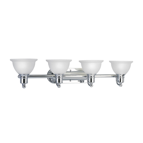 Madison Bathroom Light in Polished Chrome by Progress Lighting
