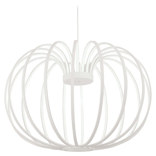 George Kovacs Snow Sprite Matte White LED Pendant Light