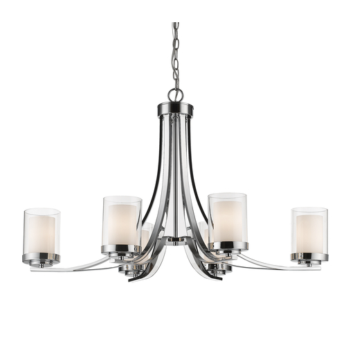 Z-Lite Willow Chrome Chandelier by Z-Lite 426-6-CH