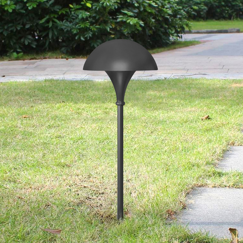 Hinkley 26-Inch 120V Mushroom Path Light in Charcoal Gray by Hinkley Lighting 56000CY