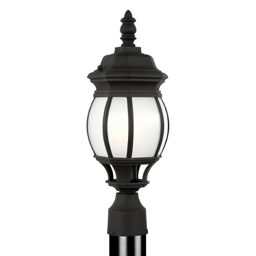 Wynfield Black Post Light by Generation Lighting