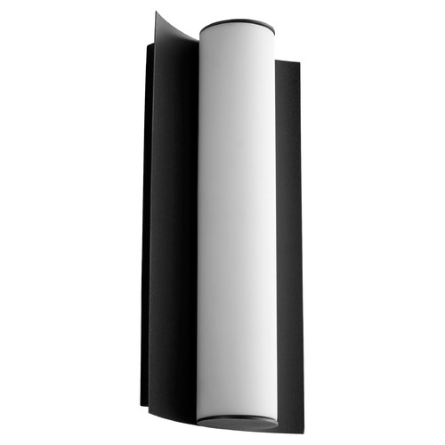 Wave 13-Inch LED Wall Sconce in Black by Oxygen Lighting