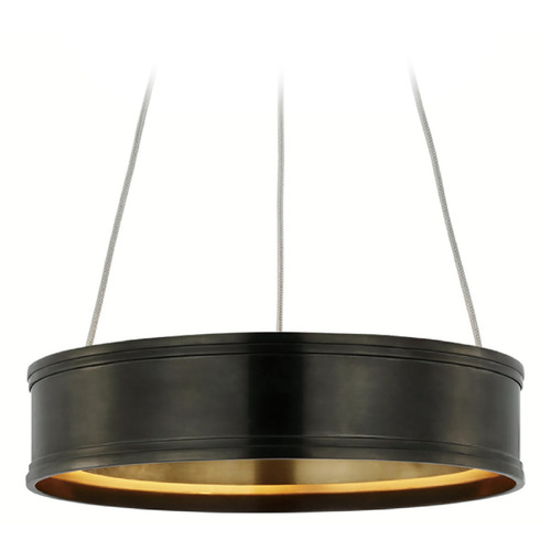 Visual Comfort Signature Collection Chapman & Myers Connery Pendant in Bronze by VC Signature CHC1611BZ