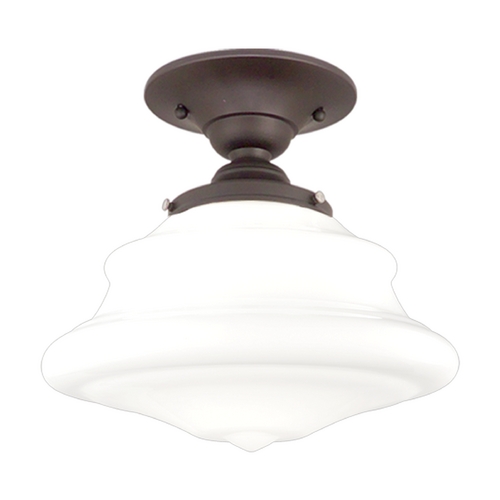 Petersburg Semi-Flush Mount in Old Bronze by Hudson Valley Lighting