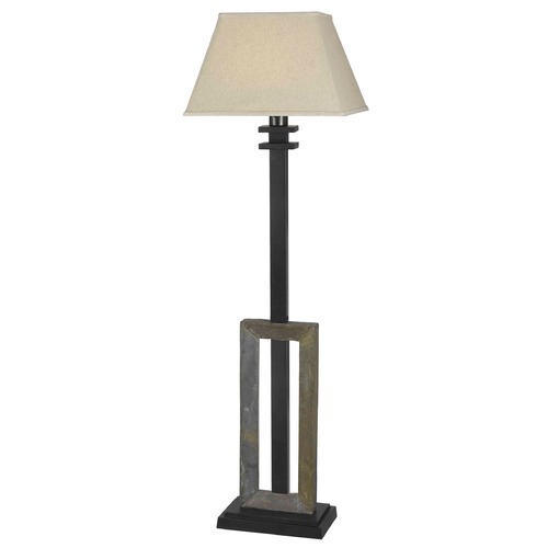 Kenroy Home Lighting Floor Lamp in Natural Slate Finish 30516SL