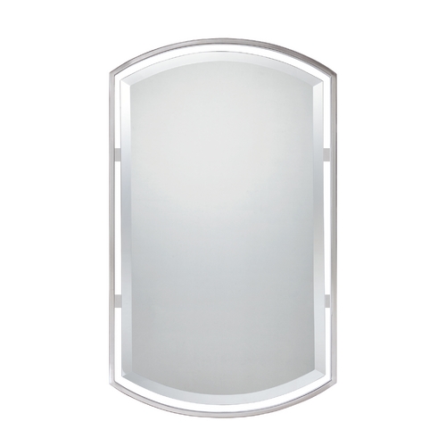 Breckenridge 21-Inch Mirror in Brushed Nickel by Quoizel Lighting